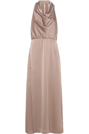 Dante 6 D6Marryme Dress Maxikjole Festkjole Brown