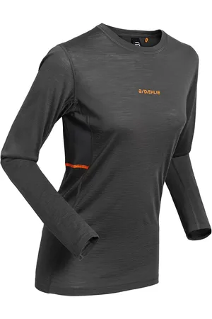 DÆHLIE Performance Wool Long Sleeve Wmn Sport Sport Clothing Sports Tops & T-shirts Sport Long Sleeve Tops Black
