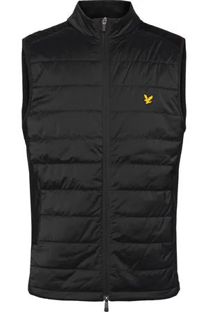 Lyle & Scott Wadded Golf Gilet Sport Men Sport Clothing Sport Outerwear Sport Jackets Sport Vests Black