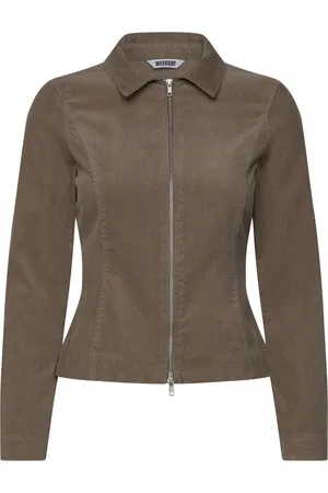 Weekday Corduroy Jacket Outerwear Jackets Light-summer Jacket Brown