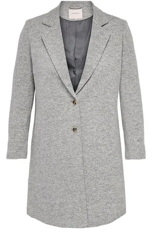 ONLY Carcarrie Mel Coat Otw Tynd Frakke Grey