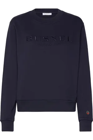 BUSNEL Samantha Sweatshirt Designers Sweatshirts & Hoodies Sweatshirts Navy