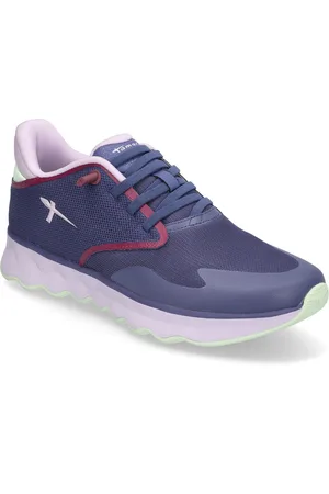 Tamaris Women Lace-Up Low-top Sneakers Blue