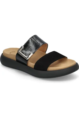 Gabor Slip-In Shoes Sandals Flat Sandals Black