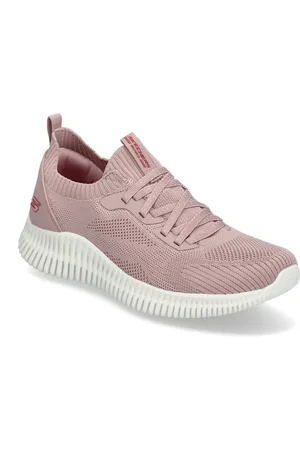 Skechers Women Bobs Geo Lite Low-top Sneakers Pink