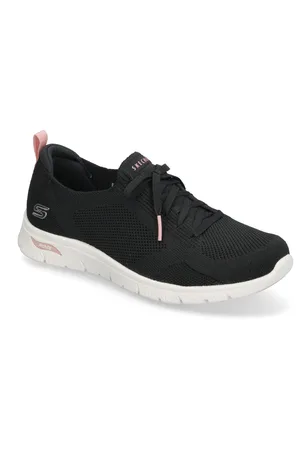 Skechers Women Arch Fit Refine 2.0 Tenacious Low-top Sneakers Black