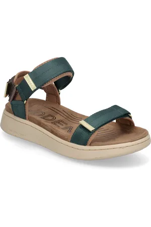 Woden Line Flade Sandaler Navy