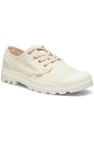 Palladium Pampa Oxford Low-top Sneakers Cream