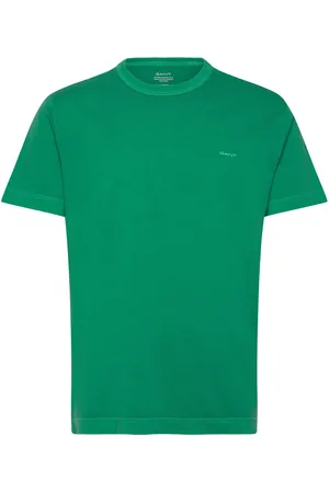 GANT Sunfaded Ss T-Shirt Tops T-Kortærmet Skjorte Green