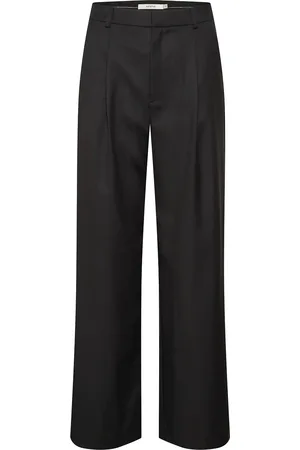 Gestuz Paulagz Mw Wide Pants Noos Bottoms Trousers Suitpants Black