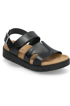 Sweeks Gabriela Shoes Sandals Flat Sandals Black