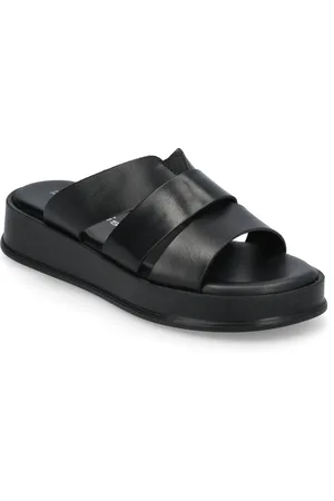Tamaris Women Slides Shoes Sandals Platform Sandals Black