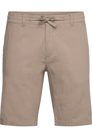 Lindbergh Linen Shorts Bottoms Shorts Casual Brown