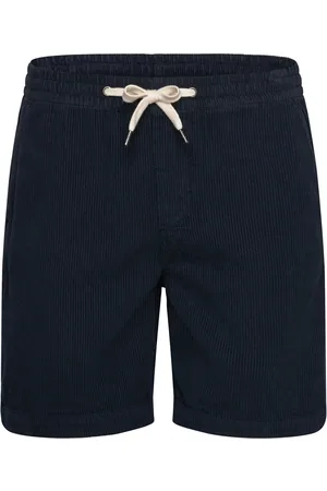 Lindbergh Corduroy Shorts Bottoms Shorts Casual Navy