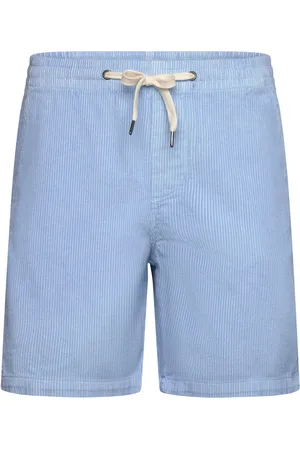 Lindbergh Corduroy Shorts Bottoms Shorts Casual Blue