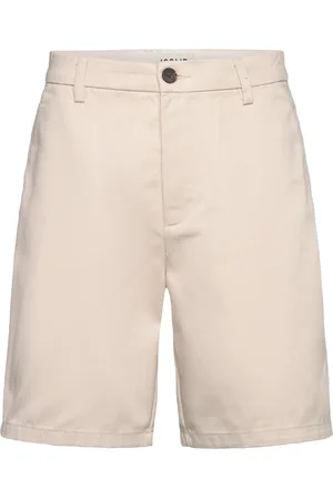Solid Sdeldric Alann Sho Bottoms Shorts Casual Cream