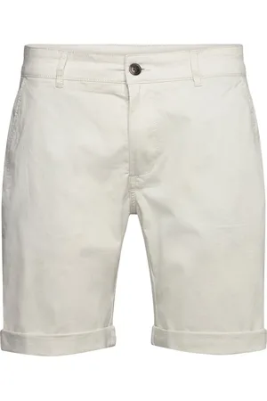 Lindbergh Superflex Chino Shorts Bottoms Shorts Chinos Shorts White