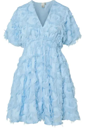 Y.A.S Pazylla 2/4 Dress - Show Kort Kjole Blue