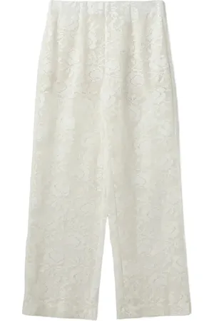 Sofie Schnoor Ivysw Trousers Bottoms Trousers Wide Leg White
