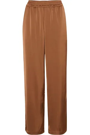 Gestuz Gzjessie Hw Pants Bottoms Trousers Wide Leg Orange