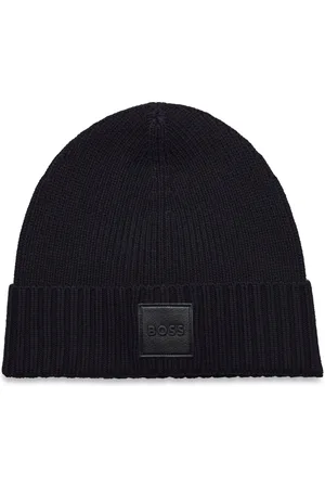 HUGO BOSS Flavio Accessories Headwear Beanies Black