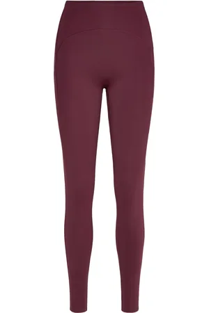 Björn Borg Borg Reform Premium Tights Sport Women Sport Clothing Sport Tights Sport Leggings Burgundy