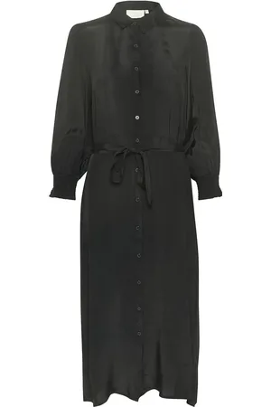 Kaffe Kaemine Oline Dress Knælang Kjole Black