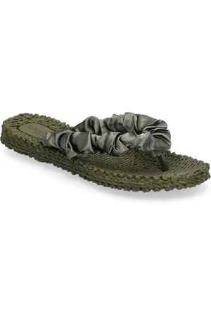 Ilse Jacobsen Flip Flop Shoes Summer Shoes Sandals Flip Flops Green