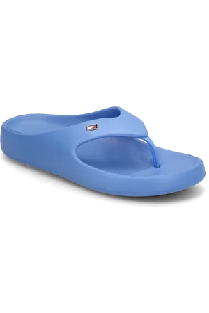 Tommy Hilfiger Th Comfort Beach Sandal Shoes Sandals Flat Sandals Blue