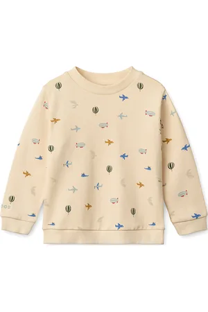 Liewood Thora Printed Sweatshirt Tops Sweatshirts & Hoodies Sweatshirts Beige