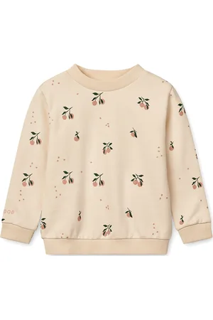 Liewood Thora Printed Sweatshirt Tops Sweatshirts & Hoodies Sweatshirts Beige