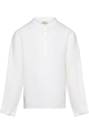 Marmar Copenhagen Tokyo Tops Shirts Long-sleeved Shirts White