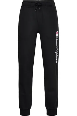 Champion Rib Cuff Pants Sport Sweatpants Black