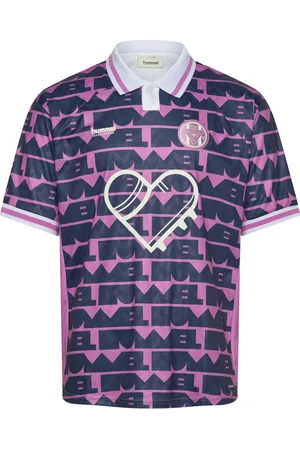 Hummel Hmlloose Soccer Jersey Love Sport Men Sport Clothing Sport Tops Sport Football Shirts Purple