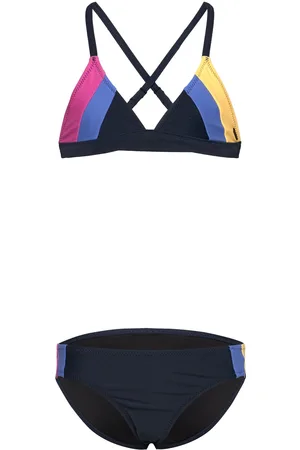 Rip Curl Block Party Bikini -Girl Bikini Navy