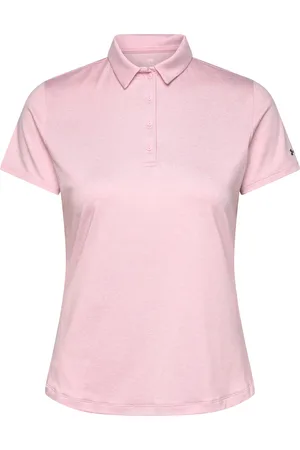 Under Armour Ua Playoff Ss Polo Sport T-shirts & Tops Polos Pink