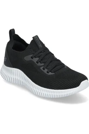 Skechers Women Bobs Geo Lite Low-top Sneakers Black