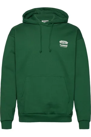 Hummel Hmlloose Hoodie Bees Stadium Sport Sport Clothing Sport Sweatshirts & Hoodies Sport Hoodies Green
