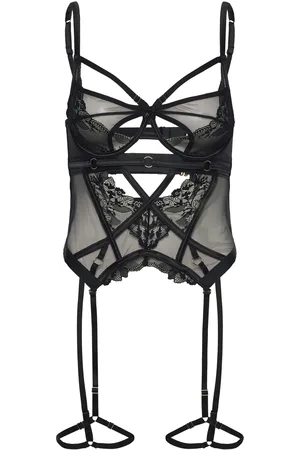 Hunkemöller Amari Bustier Lingerie Bras & Tops Wired Bras Black
