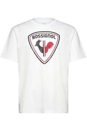 Rossignol Cliffside Tee Sport Men Men Sports Clothes Sport Tops Sport T-Skjorte White