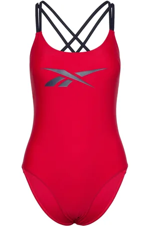 Reebok Womens Rbk Swimsuit Astra Sport Swimsuits Red