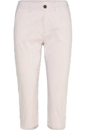 Freequent Fqrex-Capri Bottoms Trousers Capri Trousers Pink