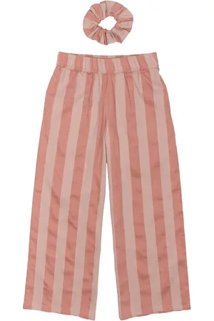 The New Tnofelia Wide Pants Bottoms Sweatpants Pink