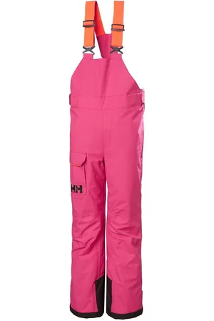 Helly Hansen Jr Summit Bib Pant Sport Snow-ski Clothing Snow-ski Pants Pink