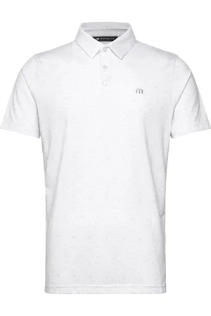Travis Mathew Free Passage Sport Men Sport Clothing Sport Tops Sport Polos Sport Short-sleeved Polos White