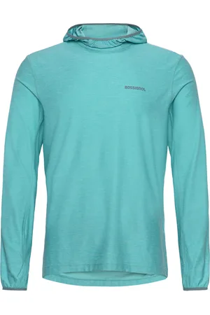 Rossignol Westweg Sun Hoodie Sport Men Sport Clothing Sport Sweatshirts & Hoodies Sport Hoodies Blue