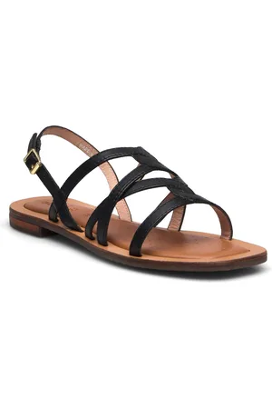 Geox D Sozy Qc A Shoes Sandals Flat Sandals Black