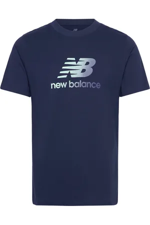 New Balance Sport Essentials Gradient Logo T-Shirt Sport Men Sports Clothes Sport Tops Sport T-Skjorte Navy