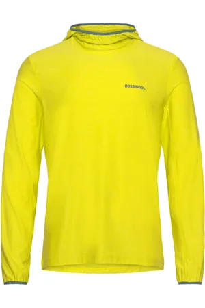 Rossignol Westweg Sun Hoodie Sport Men Sport Clothing Sport Sweatshirts & Hoodies Sport Hoodies Yellow