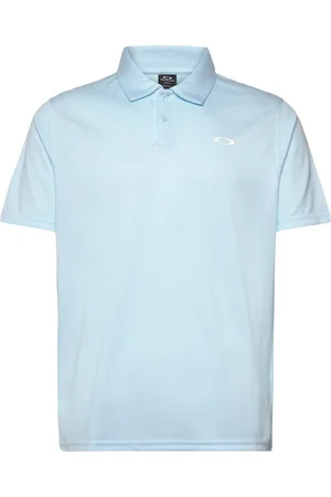Oakley Icon Tn Protect Rc Tops Polos Short-sleeved Blue